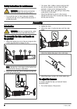 Preview for 8 page of Husqvarna 580BTS Mark II Operator'S Manual