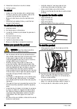 Preview for 10 page of Husqvarna 580BTS Mark II Operator'S Manual