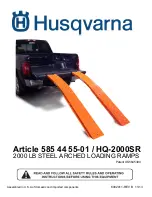 Preview for 1 page of Husqvarna 585 44 55-01 Manual