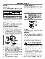 Предварительный просмотр 11 страницы Husqvarna 7021CH1 Owner'S Manual