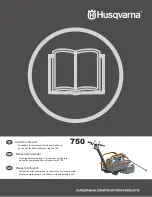 Preview for 1 page of Husqvarna 750 Operator'S Manual