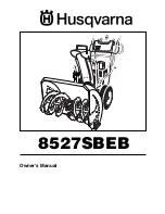 Husqvarna 8527SBEB Owner'S Manual предпросмотр