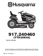 Husqvarna 917.24046 Owner'S Manual предпросмотр