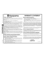 Предварительный просмотр 52 страницы Husqvarna 917.279241 Owner'S Manual