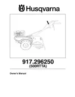 Preview for 1 page of Husqvarna 917.296250 Owner'S Manual