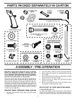 Предварительный просмотр 4 страницы Husqvarna 924SB Owner'S Manual