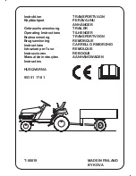 Предварительный просмотр 1 страницы Husqvarna 953 51 17-01 Operating Instructions Manual