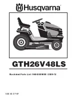 Preview for 1 page of Husqvarna 96043009000 Illustrated Parts List