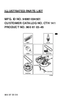 Husqvarna 96061034501 Parts List preview