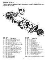 Предварительный просмотр 3 страницы Husqvarna 96093001901 Repair Parts