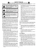 Preview for 2 page of Husqvarna 961430095 Operator'S Manual