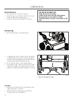 Preview for 18 page of Husqvarna 966067001 Operator'S Manual