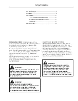 Preview for 3 page of Husqvarna 966529102 Operator And Parts Manual