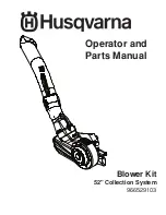 Preview for 1 page of Husqvarna 966529103 Operating And Parts Manual