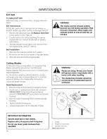 Preview for 38 page of Husqvarna 966582201 Operator'S Manual