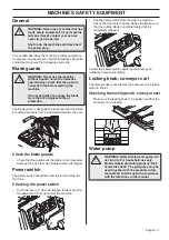 Preview for 7 page of Husqvarna 967285201 Operator'S Manual