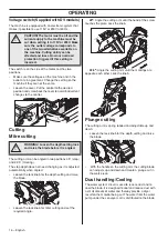 Preview for 16 page of Husqvarna 967285201 Operator'S Manual