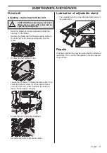 Preview for 21 page of Husqvarna 967285201 Operator'S Manual