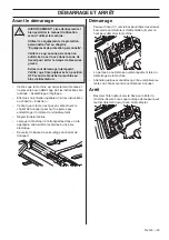 Preview for 43 page of Husqvarna 967285201 Operator'S Manual