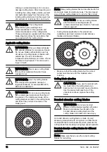 Preview for 12 page of Husqvarna 967348001 Operator'S Manual