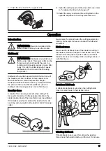 Preview for 17 page of Husqvarna 967348001 Operator'S Manual