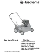 Preview for 1 page of Husqvarna 968999131 Operator'S Manual