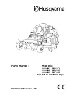 Предварительный просмотр 1 страницы Husqvarna 968999221 Parts Manual