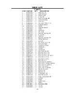 Предварительный просмотр 29 страницы Husqvarna 968999221 Parts Manual