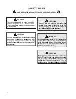 Preview for 4 page of Husqvarna 968999361 Operator And Parts Manual