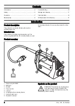 Preview for 2 page of Husqvarna AME 1600 Operator'S Manual