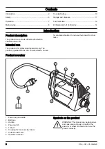 Предварительный просмотр 2 страницы Husqvarna AME 1600 Operator'S Manual