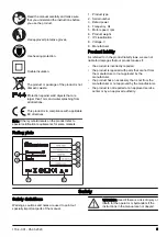 Предварительный просмотр 3 страницы Husqvarna AME 1600 Operator'S Manual