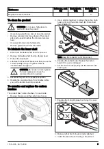 Предварительный просмотр 9 страницы Husqvarna AME 600 Operator'S Manual