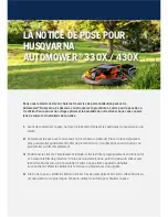 Preview for 4 page of Husqvarna AUTOMOWER 430X Gluing Instructions