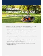 Preview for 6 page of Husqvarna AUTOMOWER 430X Gluing Instructions