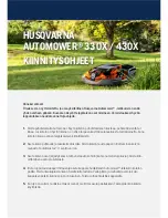 Preview for 7 page of Husqvarna AUTOMOWER 430X Gluing Instructions