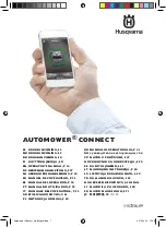 Husqvarna Automower Connec Operator'S Manual preview