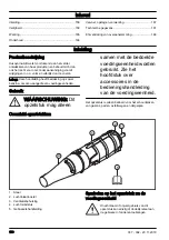 Preview for 158 page of Husqvarna BA101 Operator'S Manual