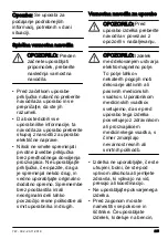 Preview for 245 page of Husqvarna BA101 Operator'S Manual