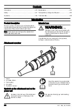 Preview for 276 page of Husqvarna BA101 Operator'S Manual