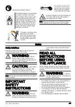 Preview for 277 page of Husqvarna BA101 Operator'S Manual