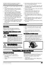 Preview for 281 page of Husqvarna BA101 Operator'S Manual