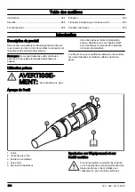 Preview for 284 page of Husqvarna BA101 Operator'S Manual