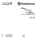 Husqvarna BB 700 Operator'S Manual preview