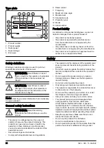 Preview for 24 page of Husqvarna BB 700 Operator'S Manual