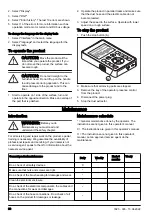 Preview for 30 page of Husqvarna BB 700 Operator'S Manual