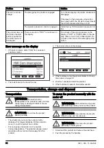 Preview for 34 page of Husqvarna BB 700 Operator'S Manual