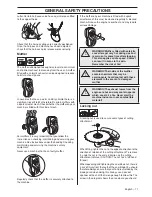 Preview for 11 page of Husqvarna BC2145 Operator'S Manual