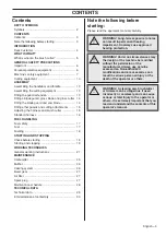 Предварительный просмотр 3 страницы Husqvarna BC2235 Operator'S Manual