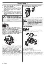 Предварительный просмотр 26 страницы Husqvarna BC2235 Operator'S Manual